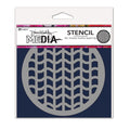 Ranger ink ranger • dina wakley media stencil coasters tire tracks