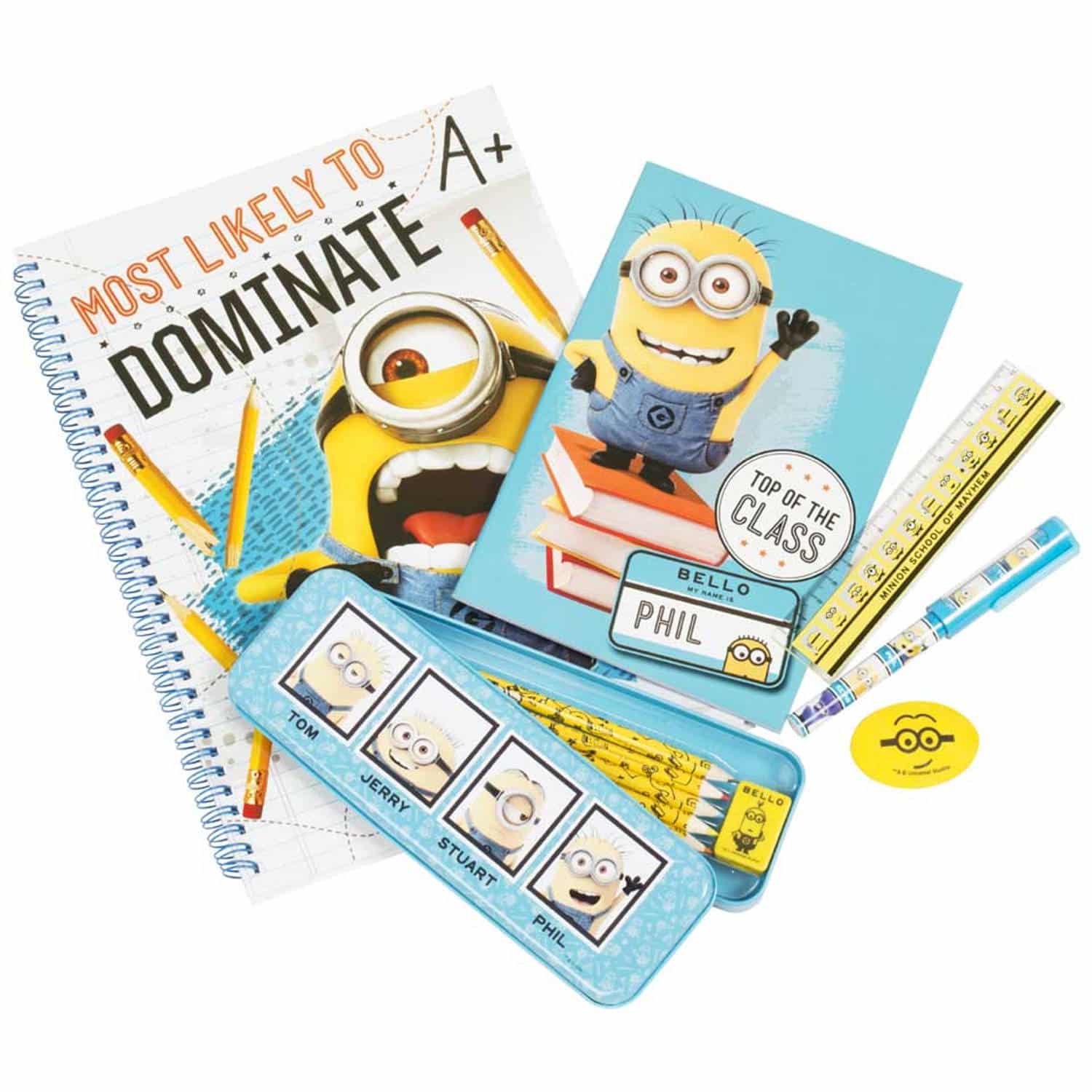 Van Der Doelen Minions „Ich – Einfach unverbesserlich“ umfangreiches Briefpapier-Set
