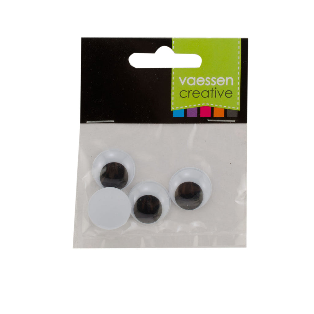 Vaessen creative • ogen beweegbaar plak 20mm 4pcs