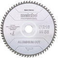 Metabo accessoires cirkelzaagblad | aluminium cut prof | 254x30mm | z72 fz tz 5° neg - 628447000