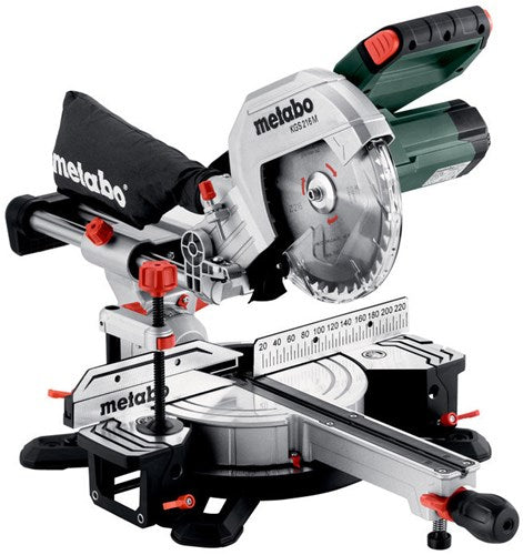 Metabo afkortzaag kgs 216 m met trekfunctie | nieuwste model - 613216000