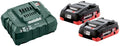 Metabo 685163000 | lihd basisset 18v (2x 4.0ah accu + asc 55 lader) - 685163000