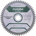 Metabo cirkelzaagblad multi cut hw ct ø 216 mm, 60t fz tz 5°n - 628066000