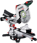 Metabo kgs 18 ltx bl 305 accu afkortzaag 18 v | 8.0 ah | incl. 2 accu's en 1 lader - 614305810