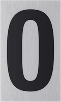 Metafranc cijfer 0 alu - wu0507390