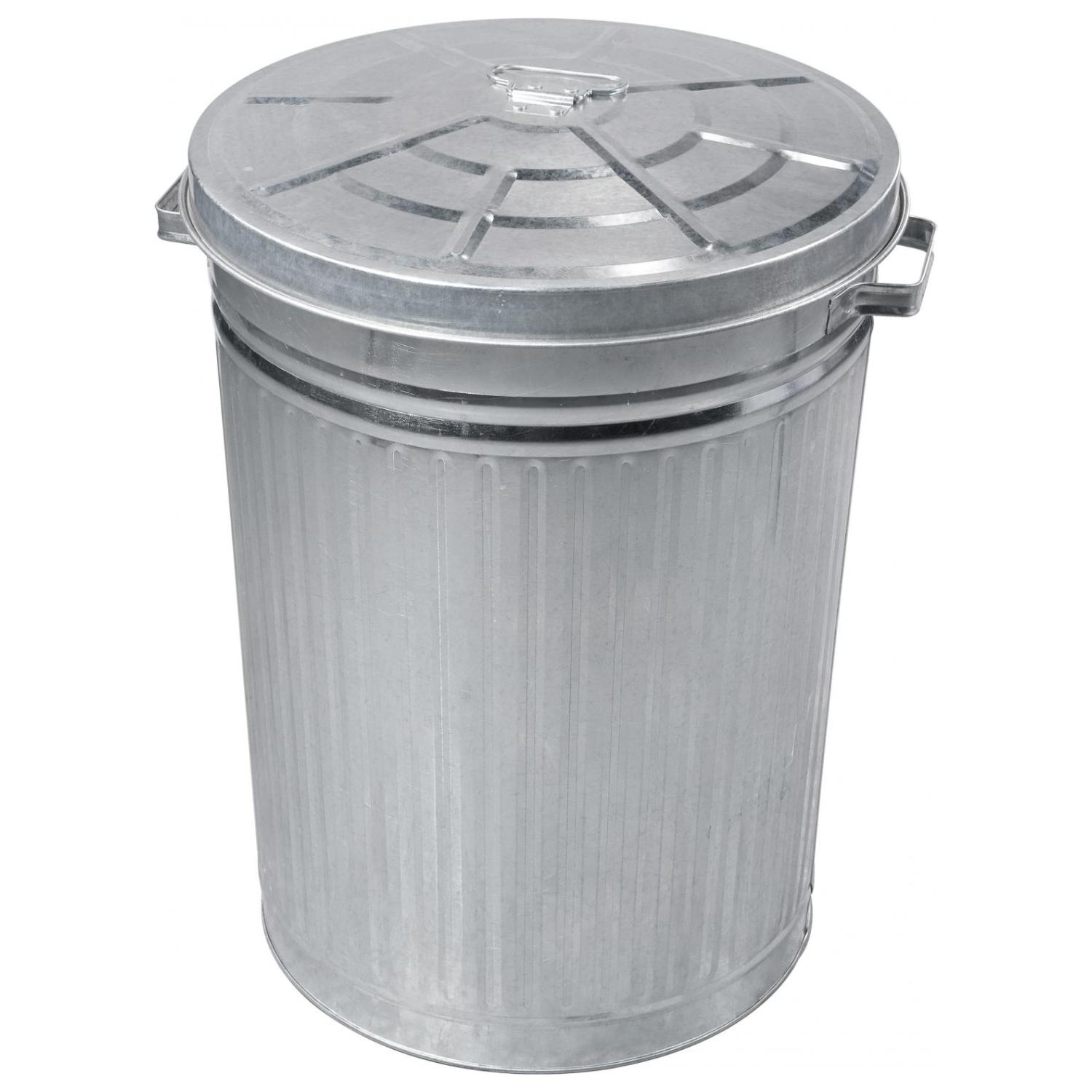 Metalen afvalbak
