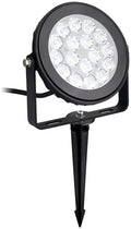 Mi-light rgb-cct led tuinspot ip65 9w rond zwart led0255