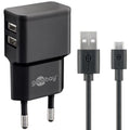 Micro usb oplader - 2.400 ma