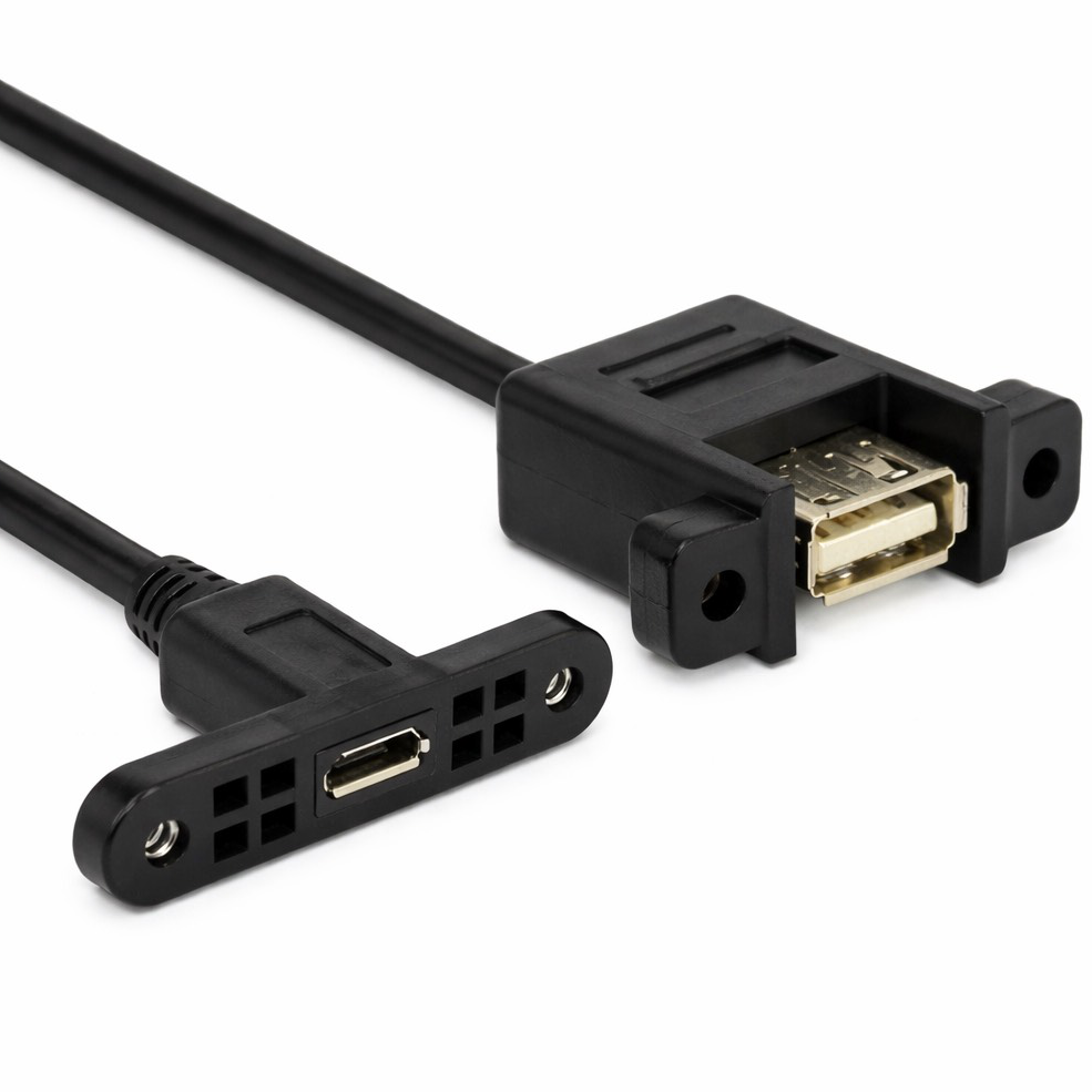 Usb micro b inbouw