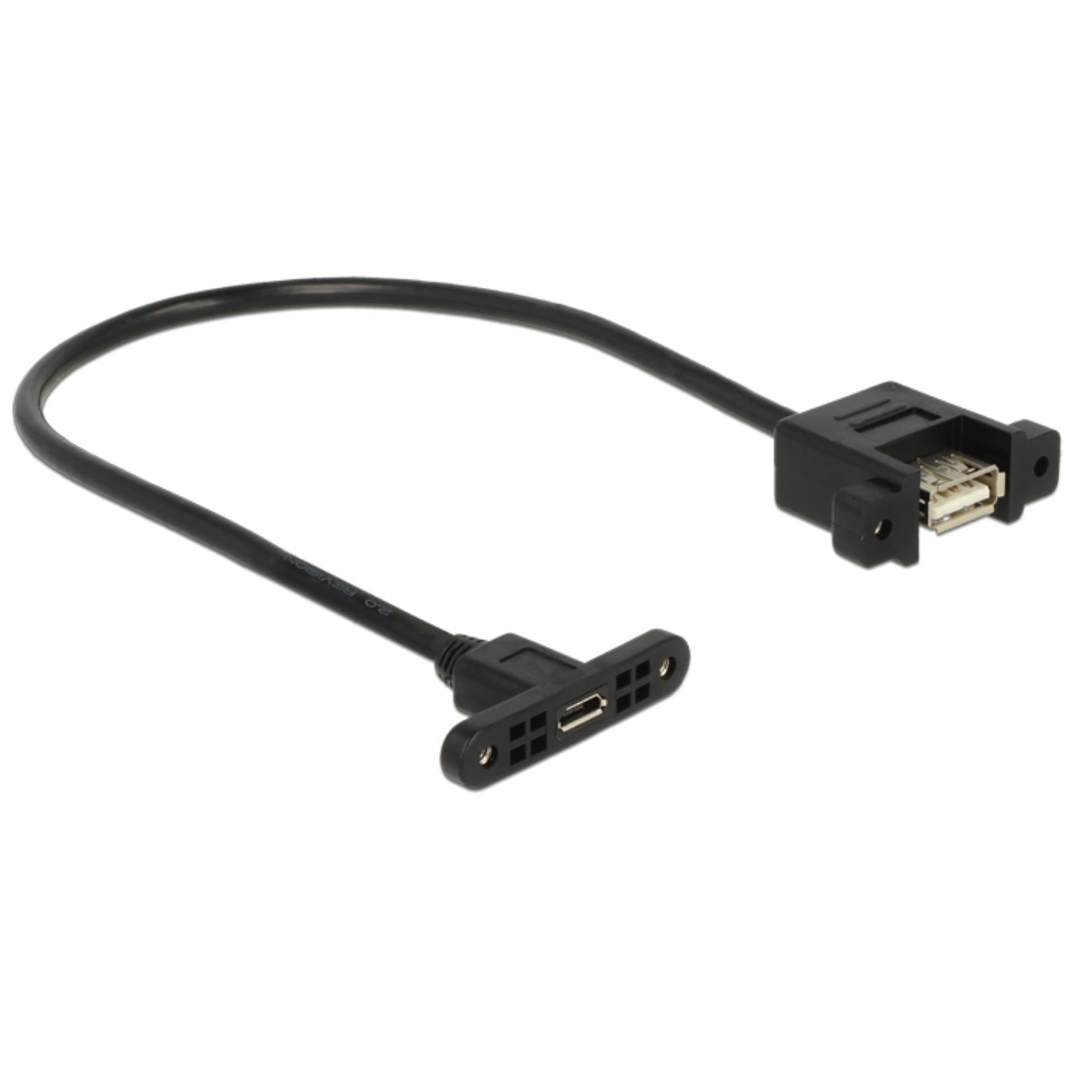 Usb micro b inbouw