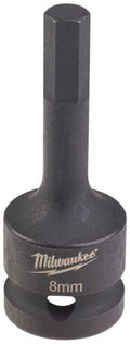 Milwaukee accessoires 1 2 impact hex bit dop hex8 - 4932478065