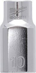 Milwaukee accessoires 1 2 dop metrisch - 10 mm - 4932480008