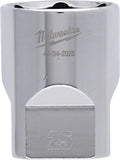 Milwaukee accessoires 1 2 dop metrisch - 25 mm - 4932480023