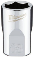 Milwaukee accessoires 3 8 ratel dop , metrisch standaard-13mm - 4932478343