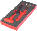 Milwaukee accessoires foam inlay hamers: bolkophamer 450g en terugslagvrije hamer 790g (2-delig) - 4932493254