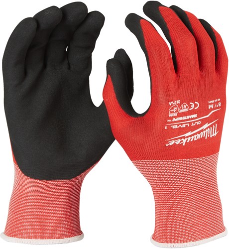 Milwaukee accessoires gedipte werkhandschoenen | snijklasse 1 a - 7 s | 1 paar - 4932479712