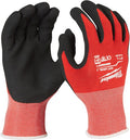 Milwaukee accessoires gedipte werkhandschoenen | snijklasse 1 a - l 9 | 1 paar - 4932471417