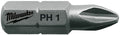 Milwaukee accessoires schroefbit ph 2, 25 mm | 25 stuks - 4932399587