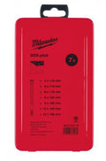 Milwaukee accessoires set sds-plus hamerboren in metalen cassette (7-delig) new ms2 - 4932352339