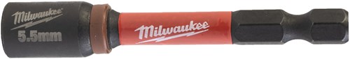 Milwaukee accessoires milwaukee shockwave™ magnetische slagdop 10 x 150 mm - 4932492447