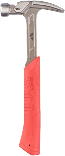 Milwaukee accessoires stalen rechte klauwhamer 16oz 450g - 4932478653