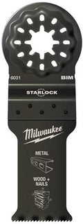 Milwaukee accessoires starlock - omt sl plunge bl. wm bim 28x47mm-1pc - 48906031