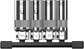 Milwaukee bougiedoppenset | 3 8 | op rail | 4-delig - 4932498383
