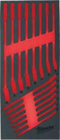 Milwaukee empty 15 pc maxbite flex head spanner set foam insert lege foam inlay ringratel-steeksleutel flex set max bite™ (15-delig) - 4932493667