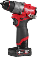 Milwaukee m12 fdd2-402x | m12 fuel compacte accu boorschroefmachine 4.0ah - 4933479874
