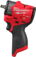 Milwaukee m12 fsciwf38-0 m12 fuel sub-compacte 3 8 accu slagmoersleutel | met frictiering | 12v | zonder accu's en lader - 4933498969
