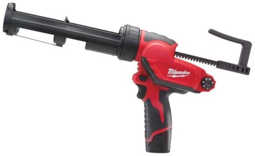 Milwaukee m12 pcg 310c-201b kit- lijmpistool met 310ml patroonhouder | 2.0ah - 4933441655