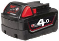 Milwaukee m18 b4 accu (18 v 4.0 ah li-ion) - 4932430063