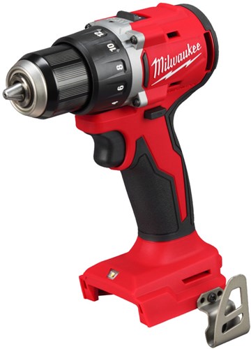 Milwaukee m18 blddrc-0 m18 boorschroefmachine 60nm compact brushless | zonder accu's en lader - 4933492831