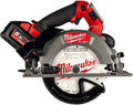 Milwaukee m18 fcsdc165-552c | fuel accu cirkelzaag 18v 165mm in transportkoffer (2x 5.5ah accu + m12-18 fc lader) - 4933499997