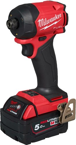 Milwaukee m18 fidrq-502x fuel accu slagschroevendraaier | surge | hex | hydraulisch | gen ii | incl. 2 x m18 b5 accu's en m12-18fc lader | in hd box - 4933498912