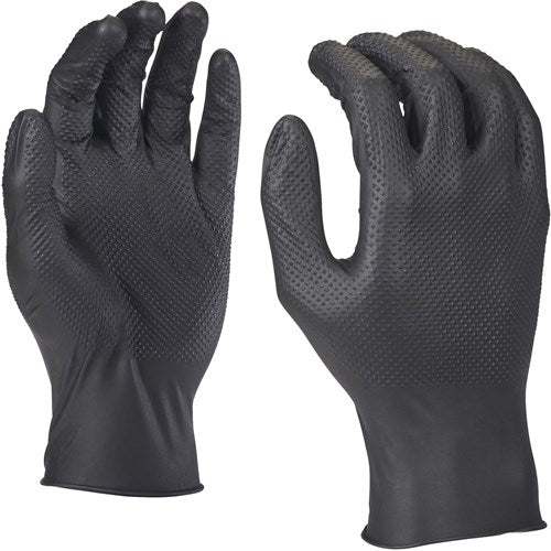 Milwaukee nitrile disposable gloves grip - 8 m - 50 pc wegwerp handschoenen nitril - 8 m - (50 stuks in doos) - 4932493234
