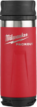 Milwaukee packout™ fles met drinkdop | 532 ml | rood - 4932493473