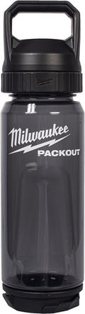 Milwaukee packout™ plastic fles met drinkdop | 740 ml | zwart - 4932498639