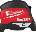 Milwaukee rolmaat | gen iiii | magnetisch | 8 m x 30 mm (26 ft) - 4932498771
