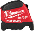 Milwaukee rolmaat | wide blade | 26 ft 8 m x 35 mm - 4932499206
