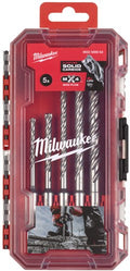 Milwaukee accessoires milwaukee sds-plus borenset | mx4 | packout ready box | 5 6 x 115 | 6 8 x 165 | 10 x 165 mm - 4932500063