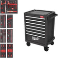 Milwaukee toolguard gevulde stalen gereedschapswagen | 27 69 cm | grijs | 131-delig - 4932500741