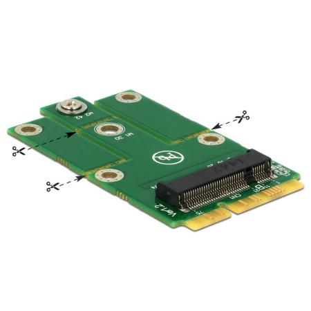 Mini pcie naar m.2 ngff adapter