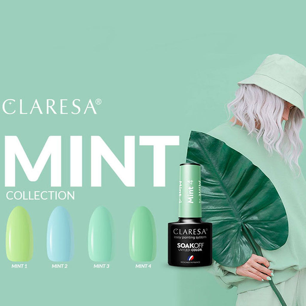 Claresa uv led gellak 5ml mint 3