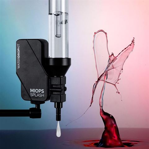 Miops Splash V2 Wassertropfen-Set mit Halter