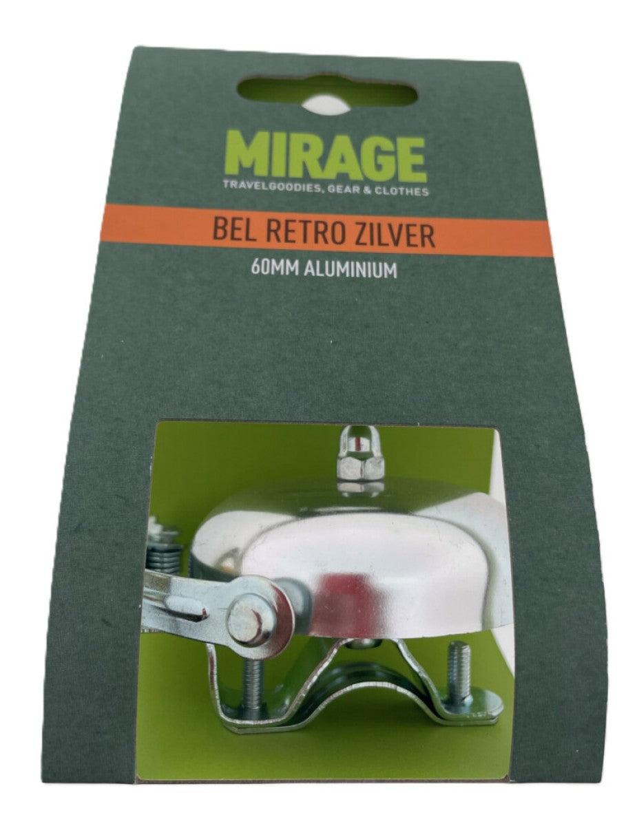Mirage Bell Retro Alu 60 mm, Silber