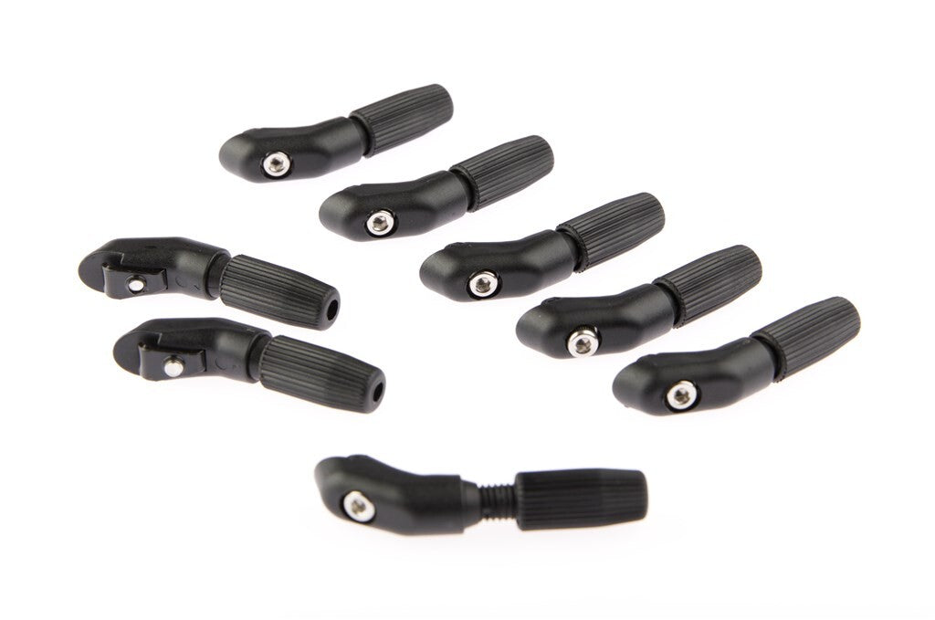 Mirage Kotflügelhalterung ø3,2 mm – 8-teiliges Set – schwarz