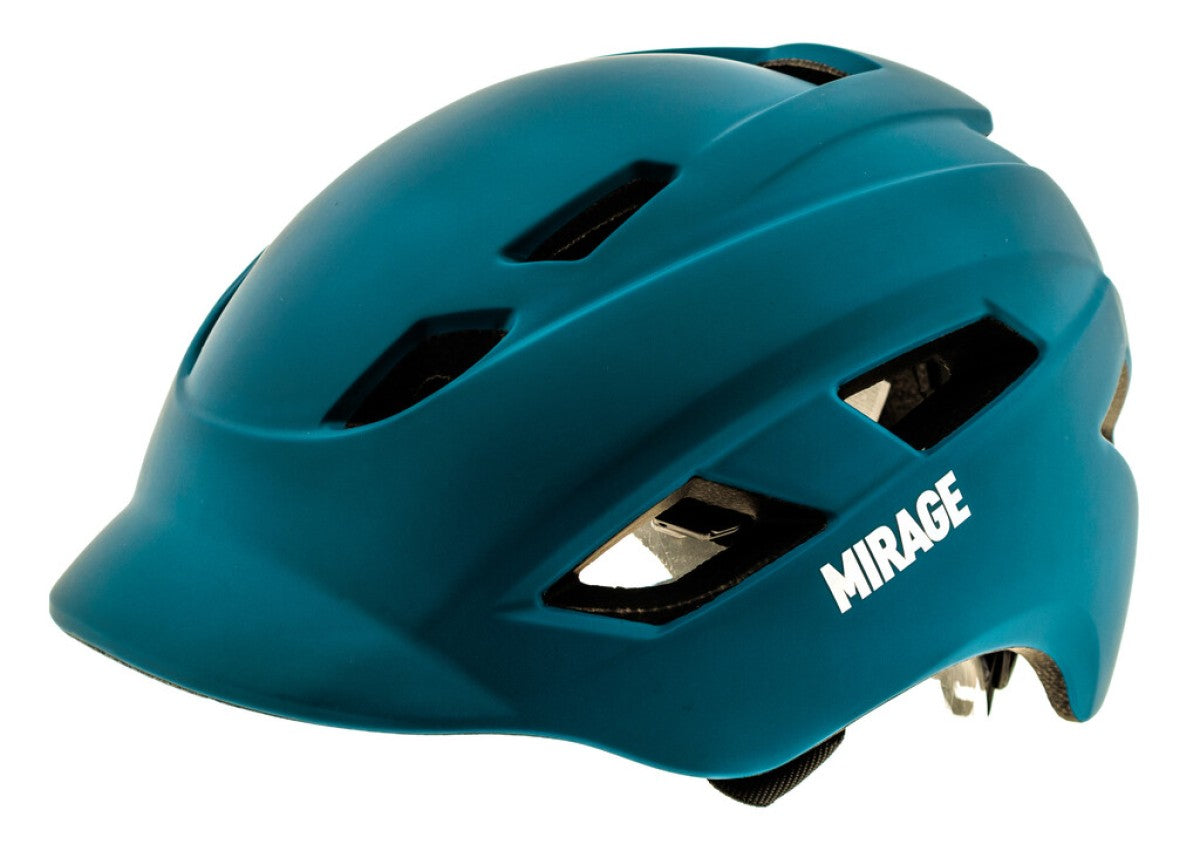 Buzaglo mirage urban helm e-bike led 58-61cm mat blauw