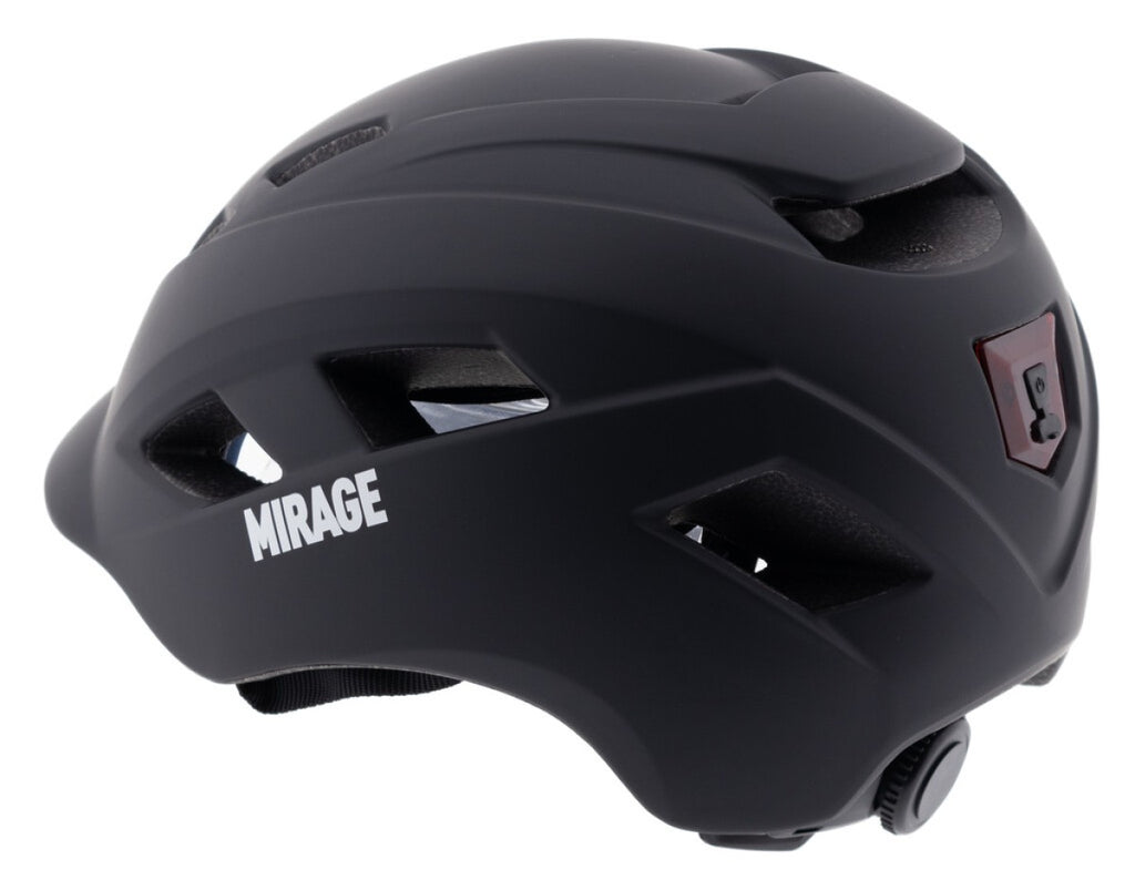 Buzaglo mirage urban helm e-bike led 58-61cm mat zwart