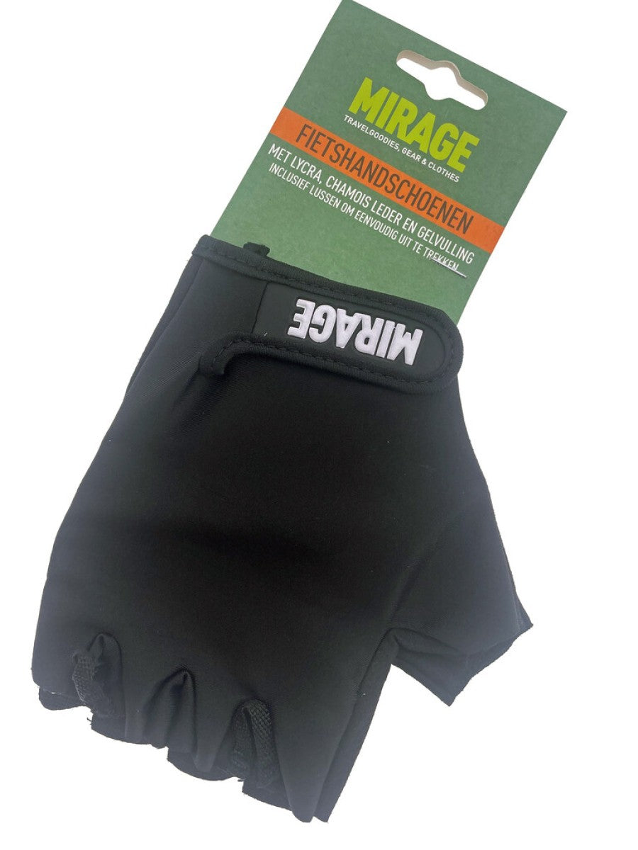 Mirage-Handschuh aus Lycra und Gel, Größe XL, Schwarz
